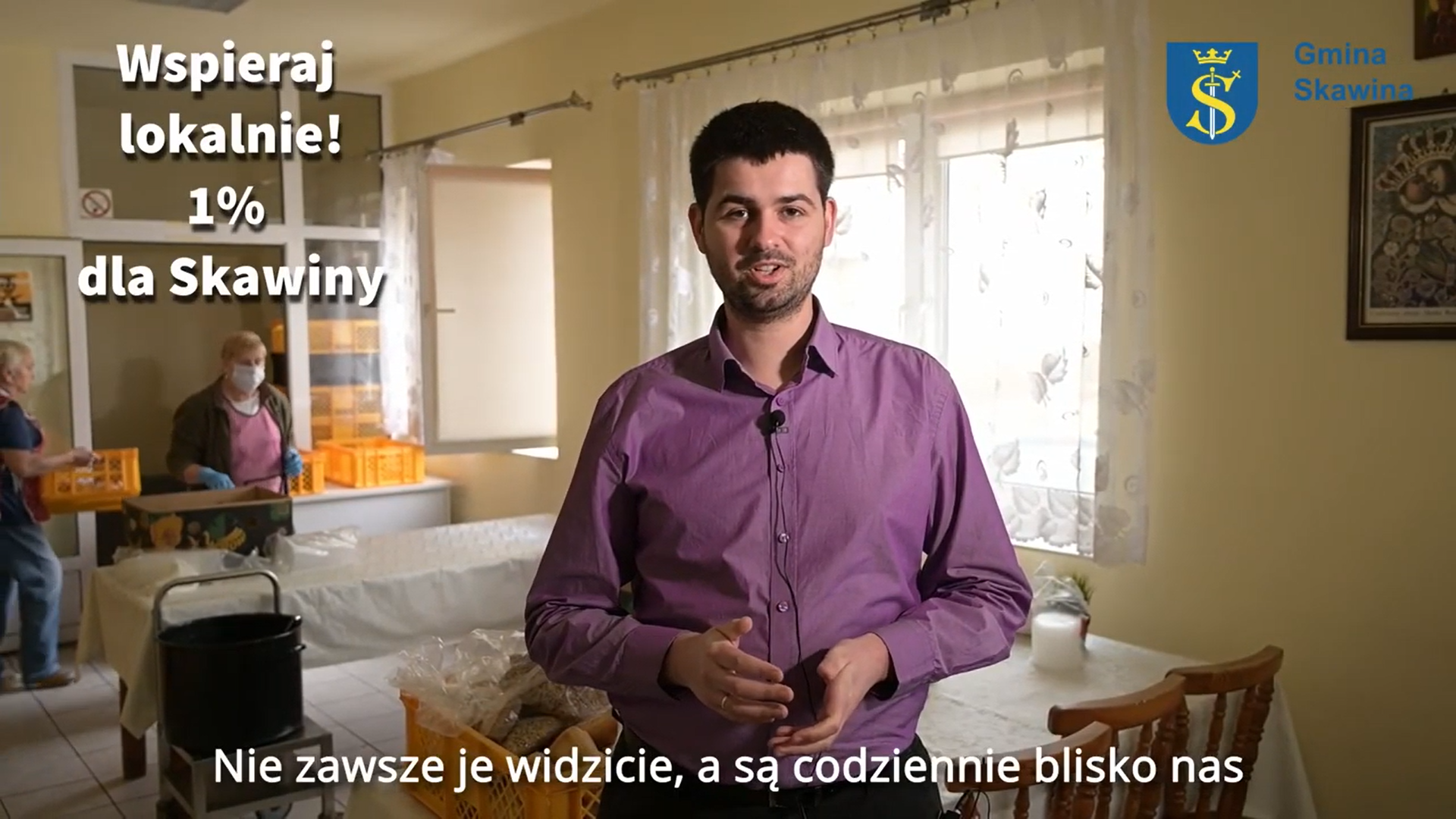 Film &quot;Wspieraj lokalnie. Przekaż 1% dla naszych NGO&quot;