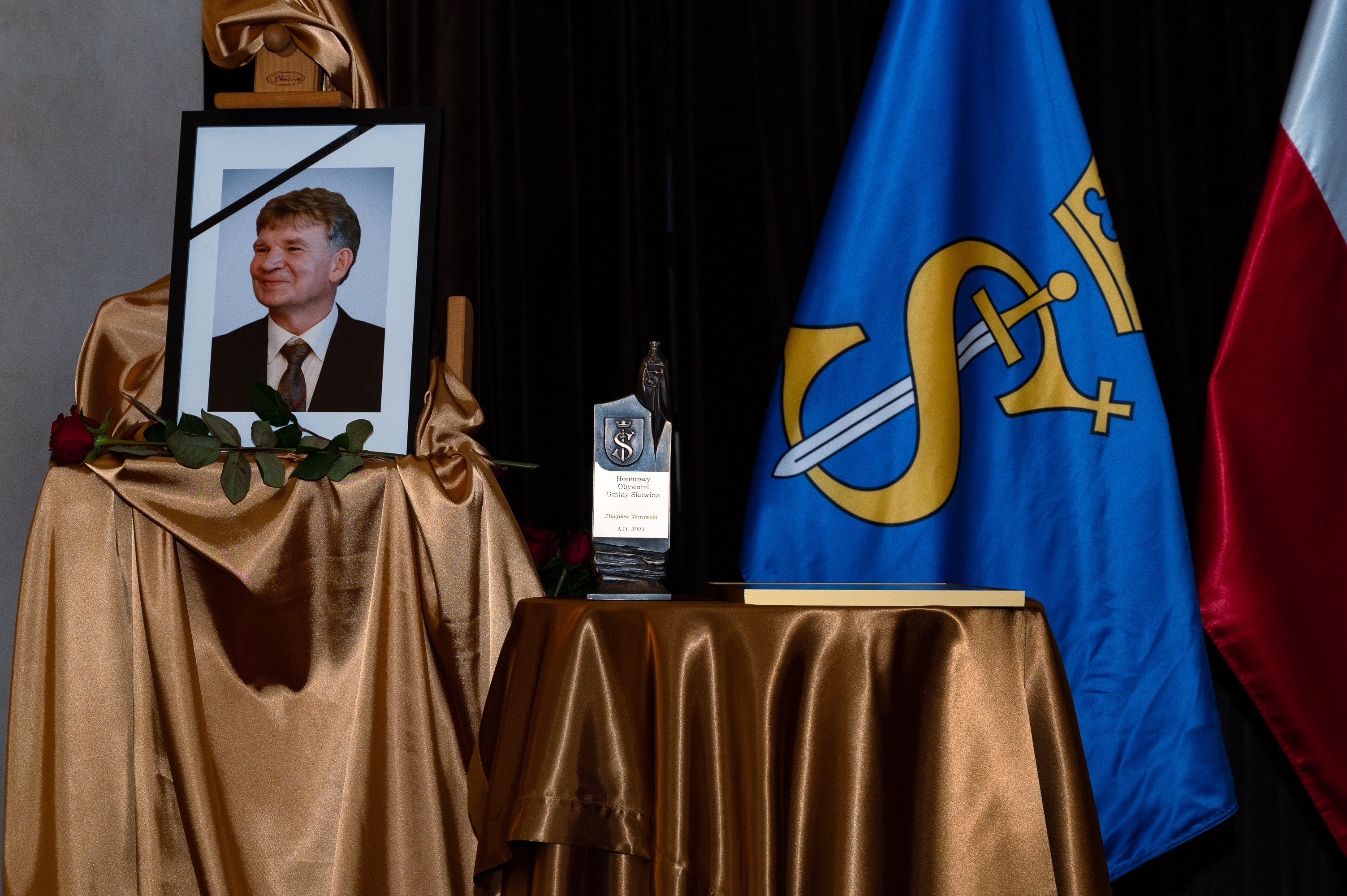 Uroczystość nadania aktu honorowego obywatela miasta i gminy Skawina Śp. Zbigniew Morawski