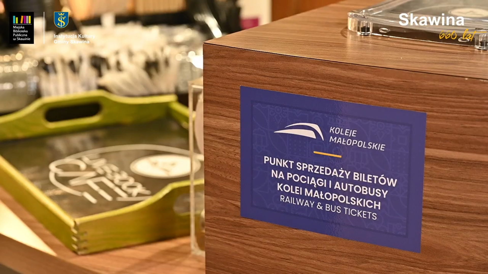 Biblio-punkt sprzedaży biletów