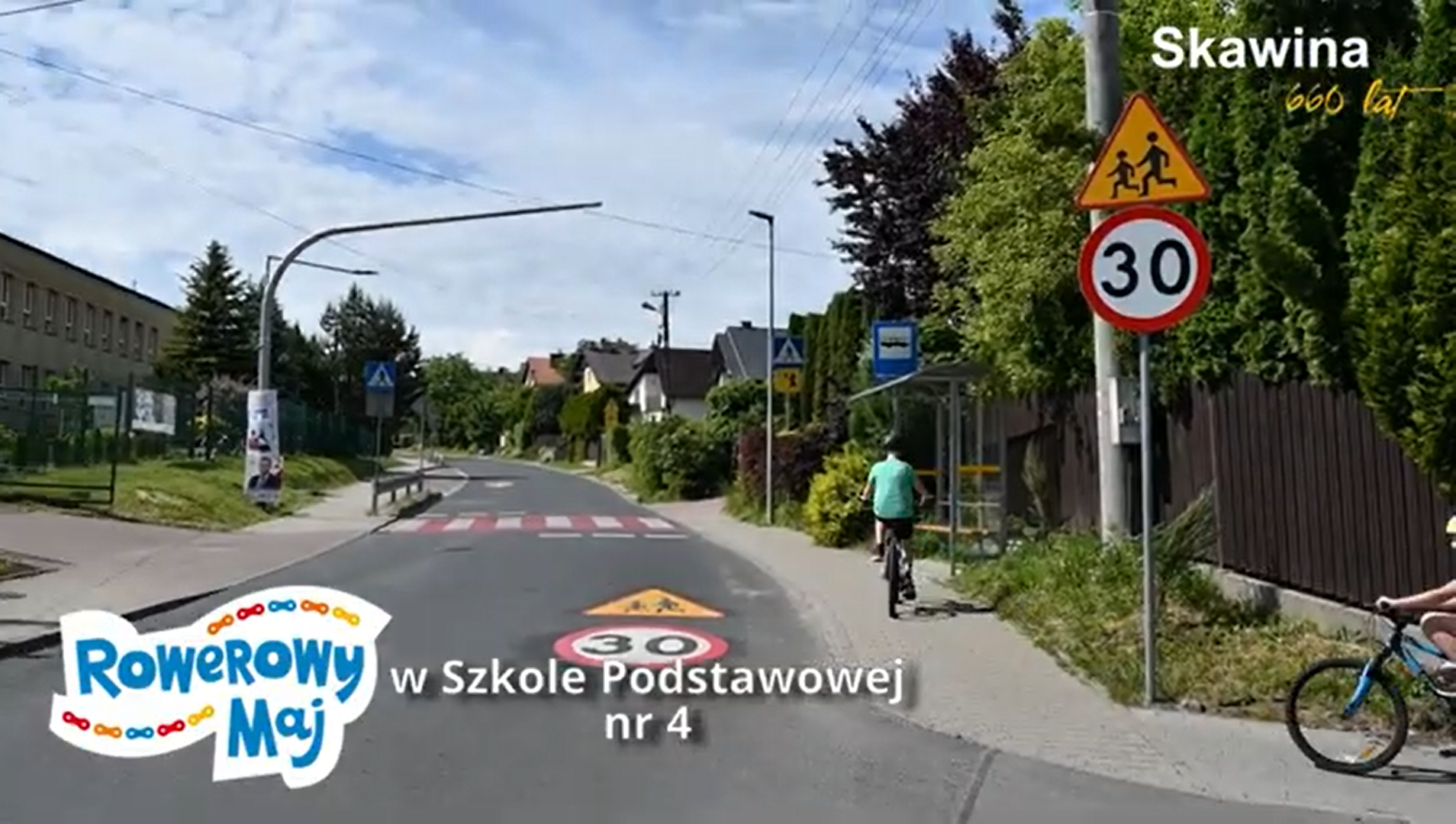 Rowerowy Maj 2024 w SP4 w Skawinie