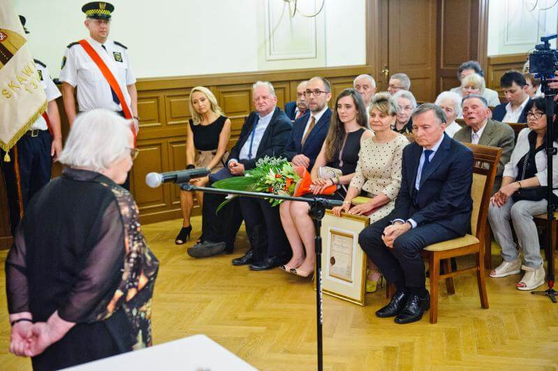  uroczystośćwręczenia tytułu Honorowego Obywatela Miasta i Gmina Skawina