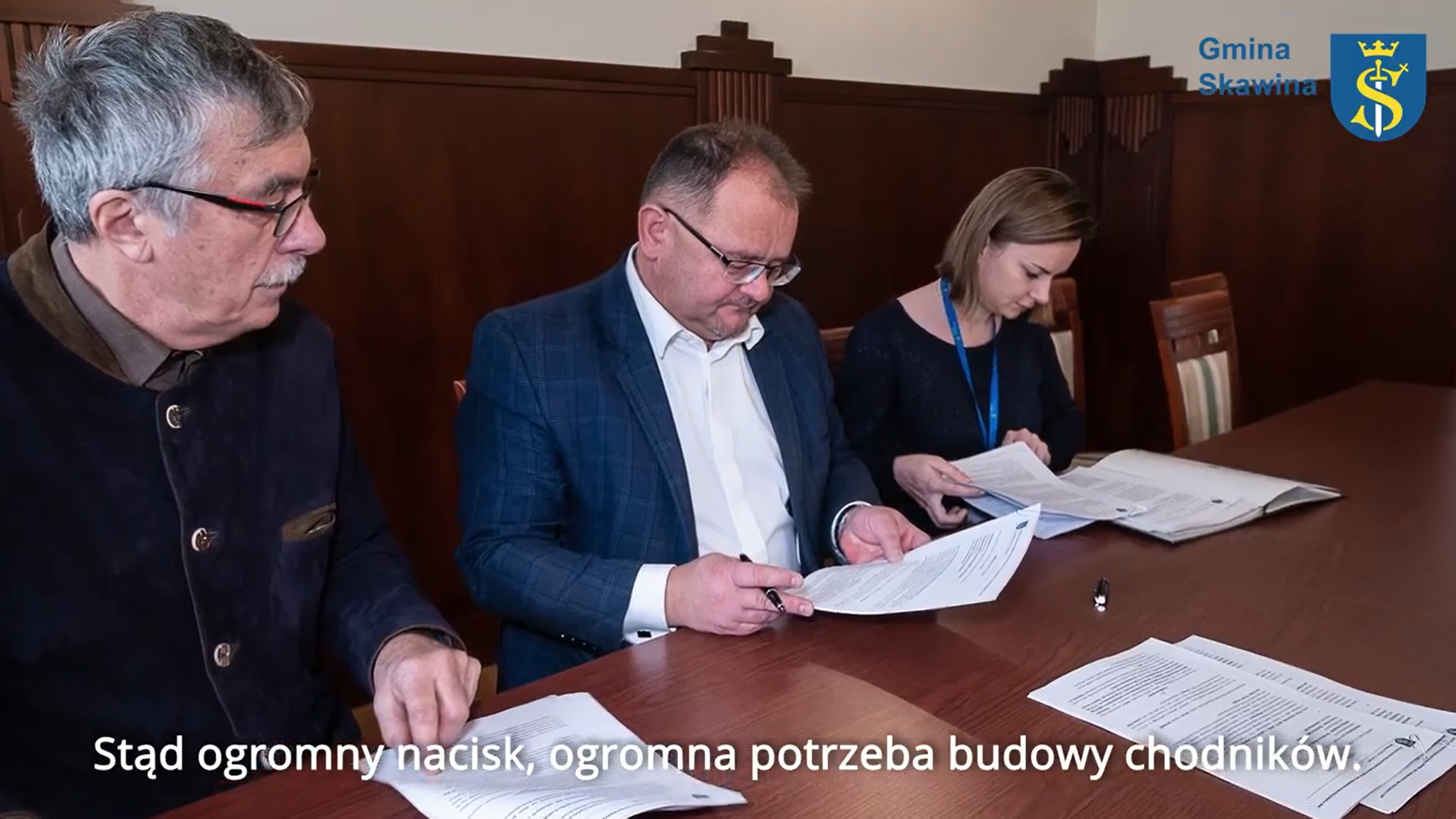 Film &amp;quot;Projektowanie chodników przy DK44&amp;quot;
