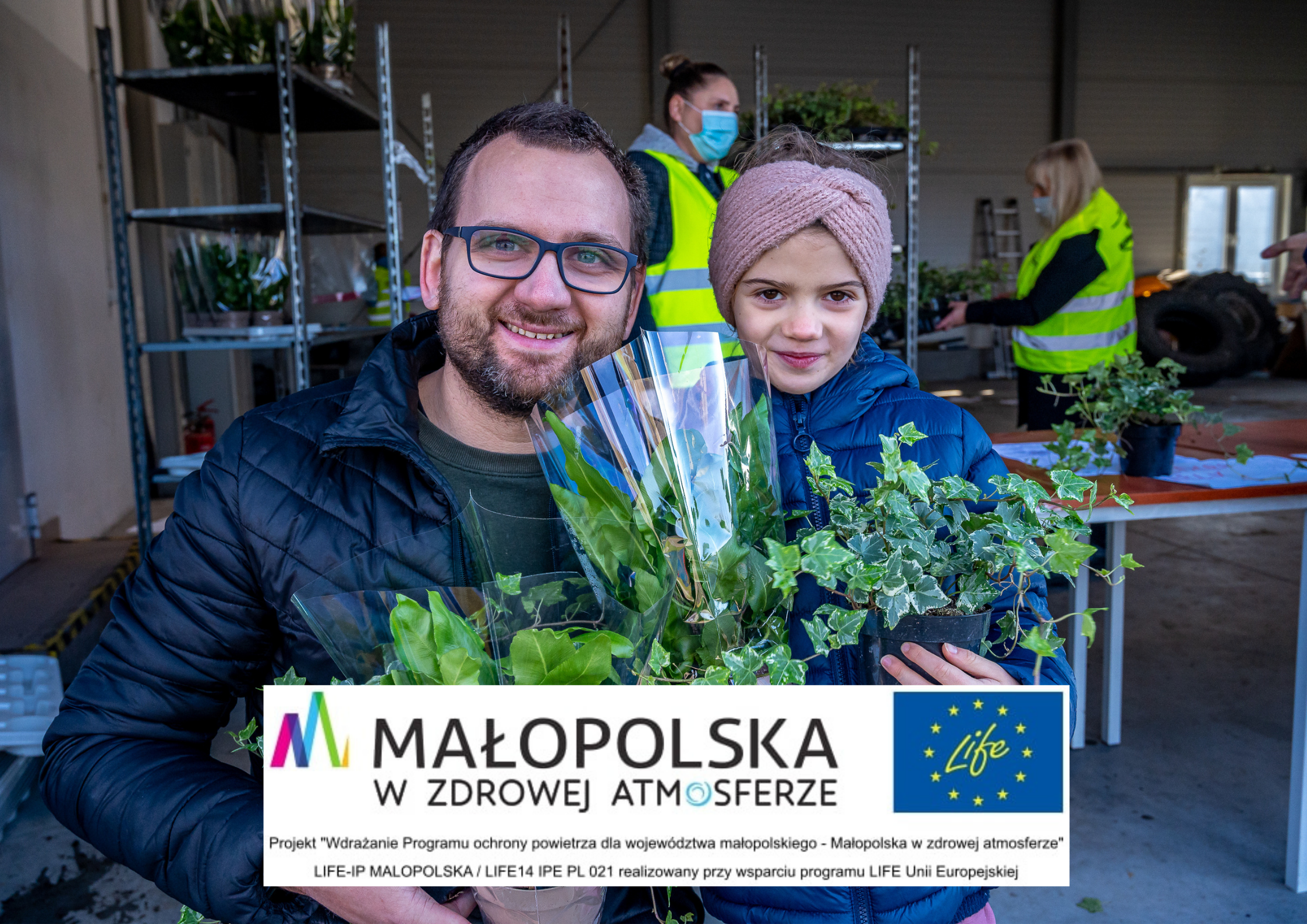 zdjęcie akcja wymień odpad na sadzonkę