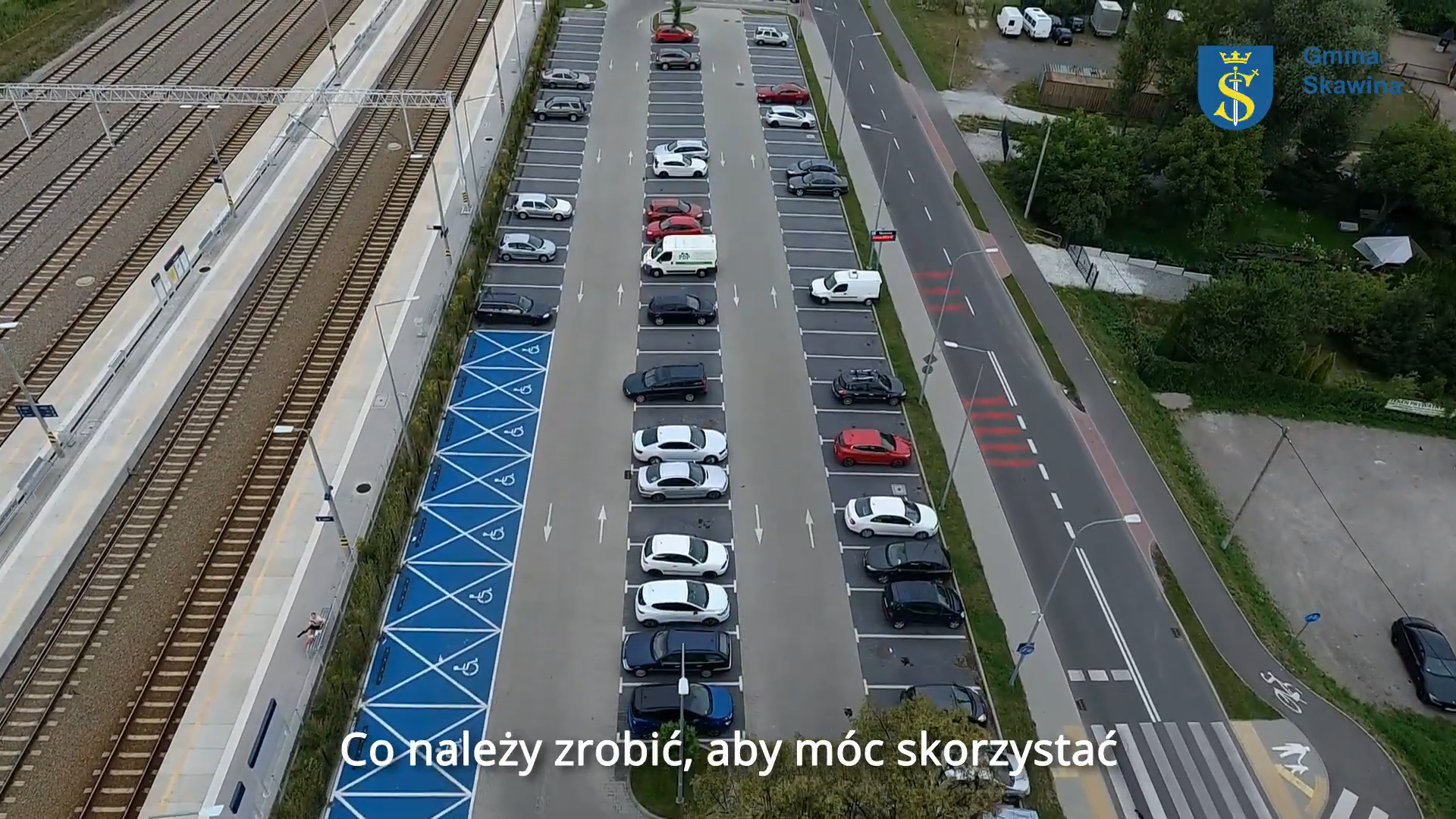 Instrukcja korzystania z Park&amp;Ride przy dworcu