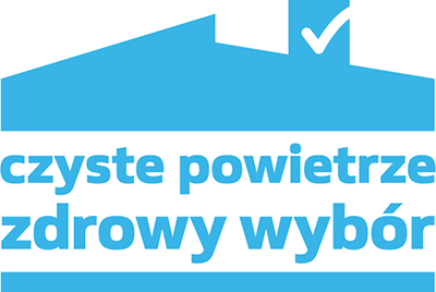 Logo programu Czyste powietrze - zdrowy wybór