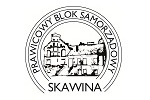 plakat Prawicowy Blok Samorządowy Skawina 