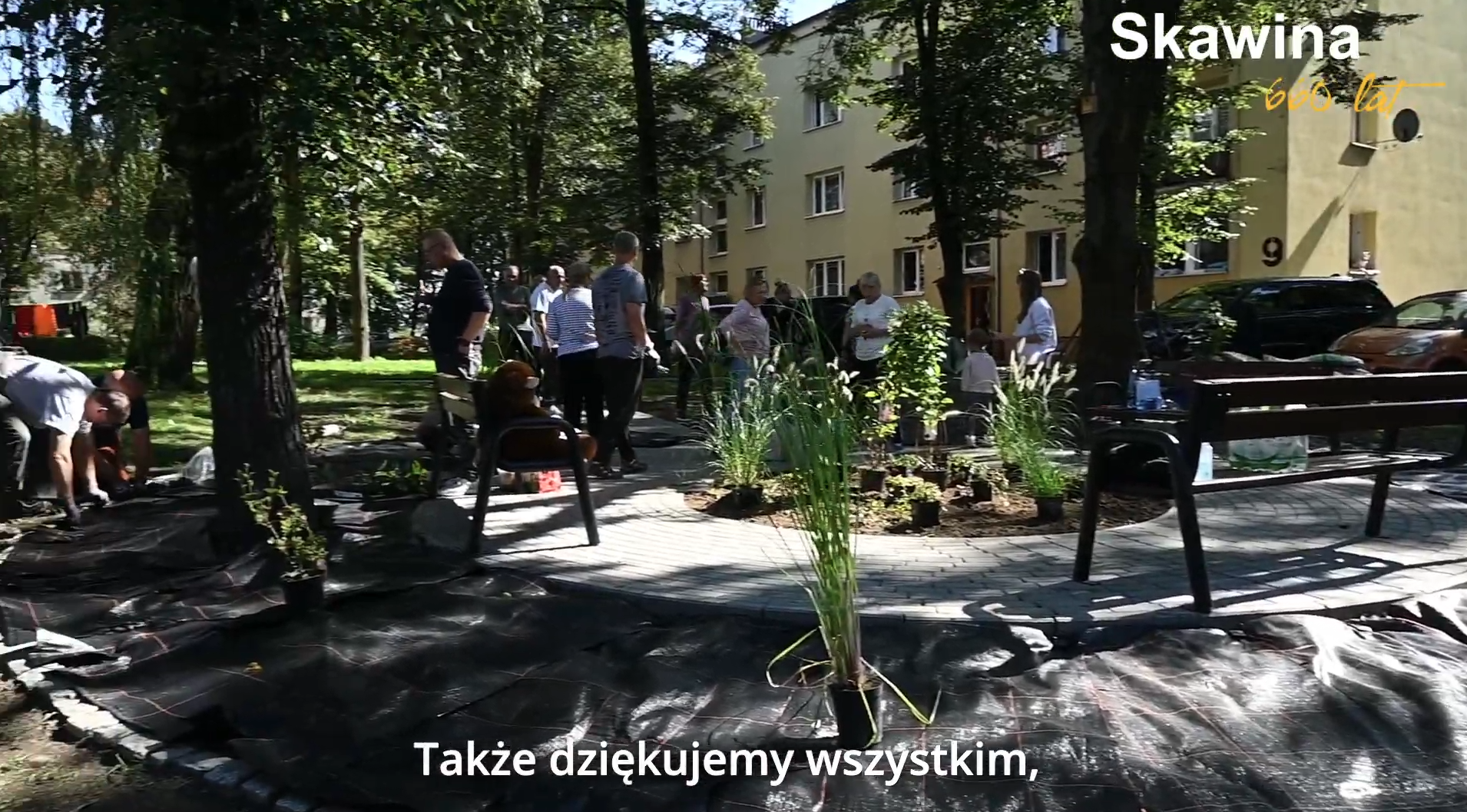 Nowe miejsce do odpoczynku na osiedlu przy ul. Tynieckiej