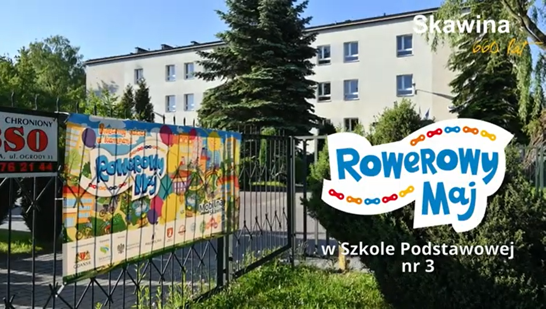 Rowerowy Maj 2024 w SP3 w Skawinie