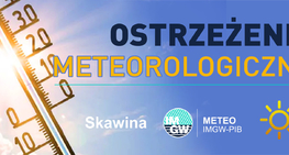 Uwaga! Ostrzeżenie o upałach II stopnia