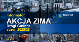 Akcja „Zima 2025/2026” – Gmina Skawina przygotowana do sezonu zimowego