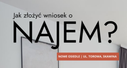 Wniosek o najem - nowe osiedle przy ul. Torowej w Skawinie