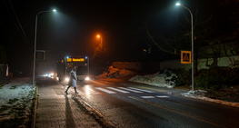 Stawiamy na bezpieczeństwo. Nowe, doświetlone przejście na ul. Granicznej już działa