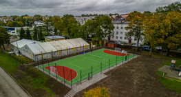 Nowe boisko dla Szkoły Podstawowej nr 2 i Liceum Ogólnokształcącego