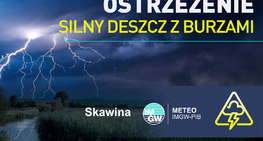 Prognozowane intensywne opady deszczu