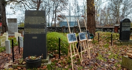 Uroczystości na Nowym Cmentarzu Żydowskim w Krakowie