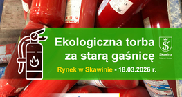 Ekologiczna torba za starą gaśnicę!