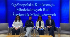 Reprezentacja Młodzieżowej Rady Miejskiej w Warszawie
