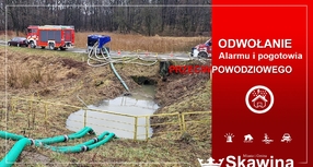 Odwołanie alarmu i pogotowia przeciwpowodziowego