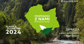 Posprzątaj z nami Małopolskę! 22 marca – 22 kwietnia 2024