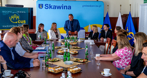 Wizyta studyjna w Centrum Usług Społecznych w Skawinie