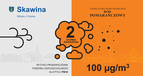 Ostrzeżenie 2 stopnia o zanieczyszczeniu powietrza dla powiatu krakowskiego (16.02)