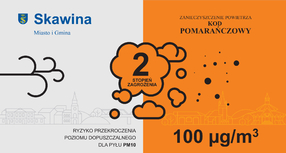 Ostrzeżenie 2 stopnia o zanieczyszczeniu powietrza dla powiatu krakowskiego (30.12).