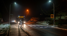 Stawiamy na bezpieczeństwo. Nowe, doświetlone przejście na ul. Granicznej już działa