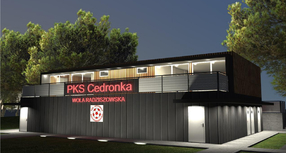 Nowy budynek klubu PKS Cedronka