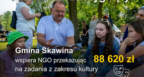 88 620 zł z budżetu Gminy Skawina na zadania z zakresu kultury!
