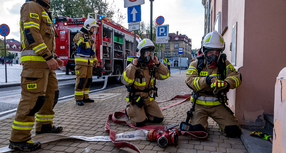 Ćwiczenia ewakuacji w Urzędzie Miasta i Gminy w Skawinie - relacja