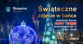 Świąteczne zdjęcie w bańce - akcja przeniesiona!