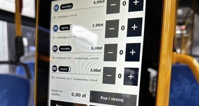 Nowe biletomaty w autobusach komunikacji miejskiej
