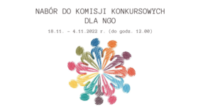 Nabór kandydatów na członków komisji konkursowych dla NGO