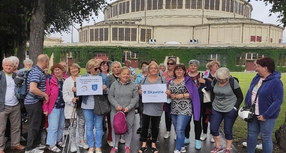 Seniorzy z Gminy Skawina zwiedzali Dolny Śląsk