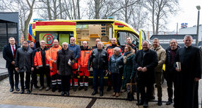 Nowy ambulans dla skawińskiego Pogotowia