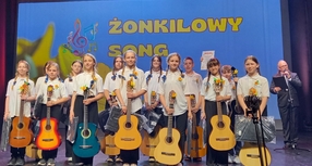 Uczniowie z Borku Szlacheckiego w 28 Finale Szkolnych Pól Nadziei