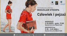 Wernisaż wystawy „Człowiek i pejzaż” – Bogusława Strzopy