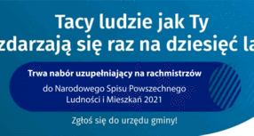 Trwa nabór uzupełniający kandydatów na rachmistrzów spisowych