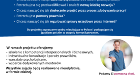 Pomocna Dłoń - projekt wsparcia społecznego