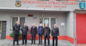 Zakończono pierwszy etap rozbudowy budynku remizy OSP Wielkie Drogi