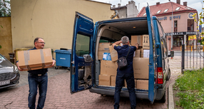 Pomoc humanitarna dotarła do Peremyszlan