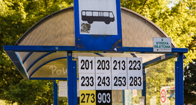 Funkcjonowanie linii 883 w okresie Wszystkich Świętych