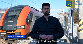 Do stacji Podbory Skawińskie wróciły pociągi
