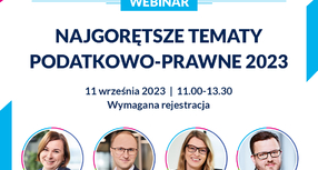 Zapraszamy na bezpłatny webinar dla przedsiębiorców