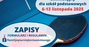 XIII Familijny Turniej Tenisa Stołowego