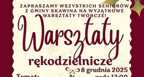 Warsztaty rękodzielnicze dla seniorów