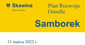 Samborek - Plan Rozwoju Osiedla na lata 2022-2030