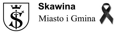 Logo Gminy Skawina. Kliknięcie spowoduje przejście do strony głównej serwisu.