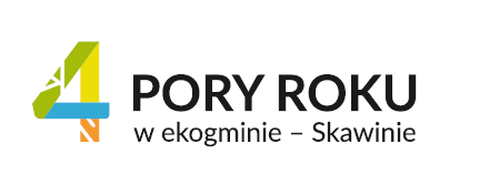 Logo projektu "Cztery pory roku w ekogminie - Skawinie"