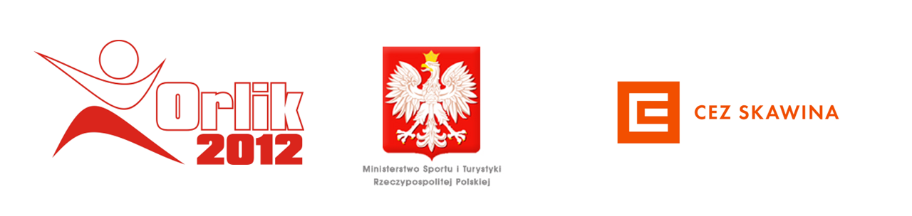 Logo Orlik 2012, Herb, Ministerstwo Sportu i Turystyki Rzeczypospolitej Polskiej, Logo CEZ Skawina